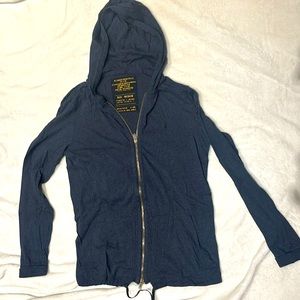 All Saints long sleeve zip hoodie